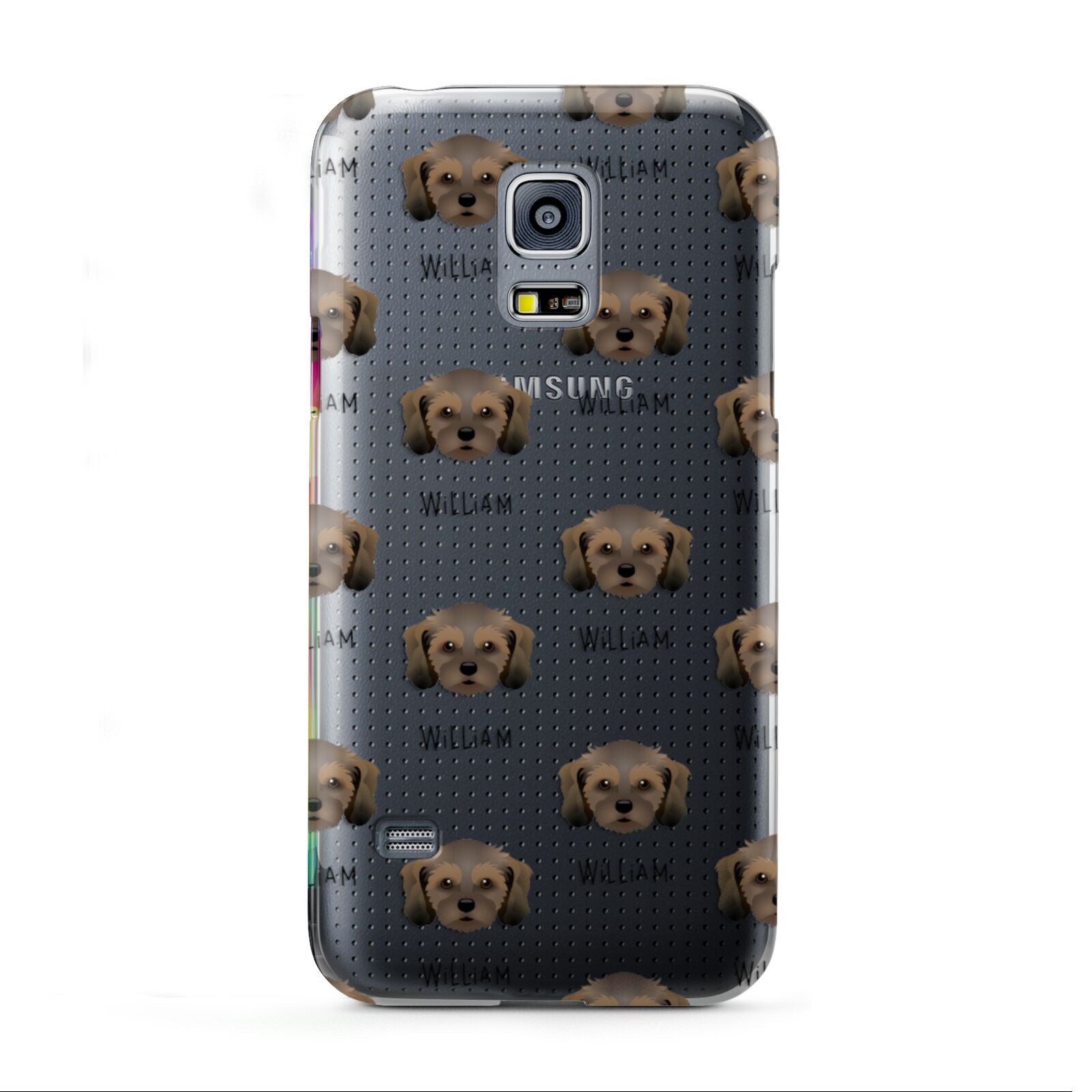 Cavachon Icon with Name Samsung Galaxy S5 Mini Case