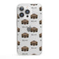 Cavachon Icon with Name iPhone 13 Pro Clear Bumper Case