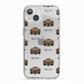 Cavachon Icon with Name iPhone 13 TPU Impact Case with White Edges