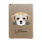 Cavachon Personalised Apple iPad Gold Case