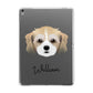 Cavachon Personalised Apple iPad Grey Case