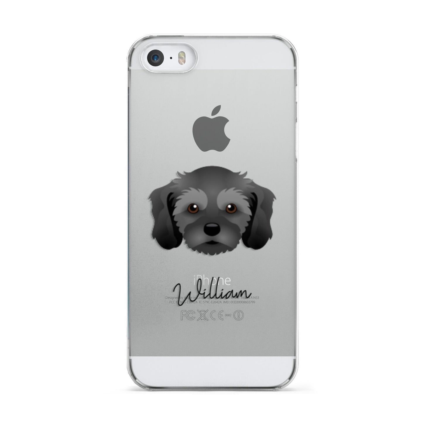 Cavachon Personalised Apple iPhone 5 Case