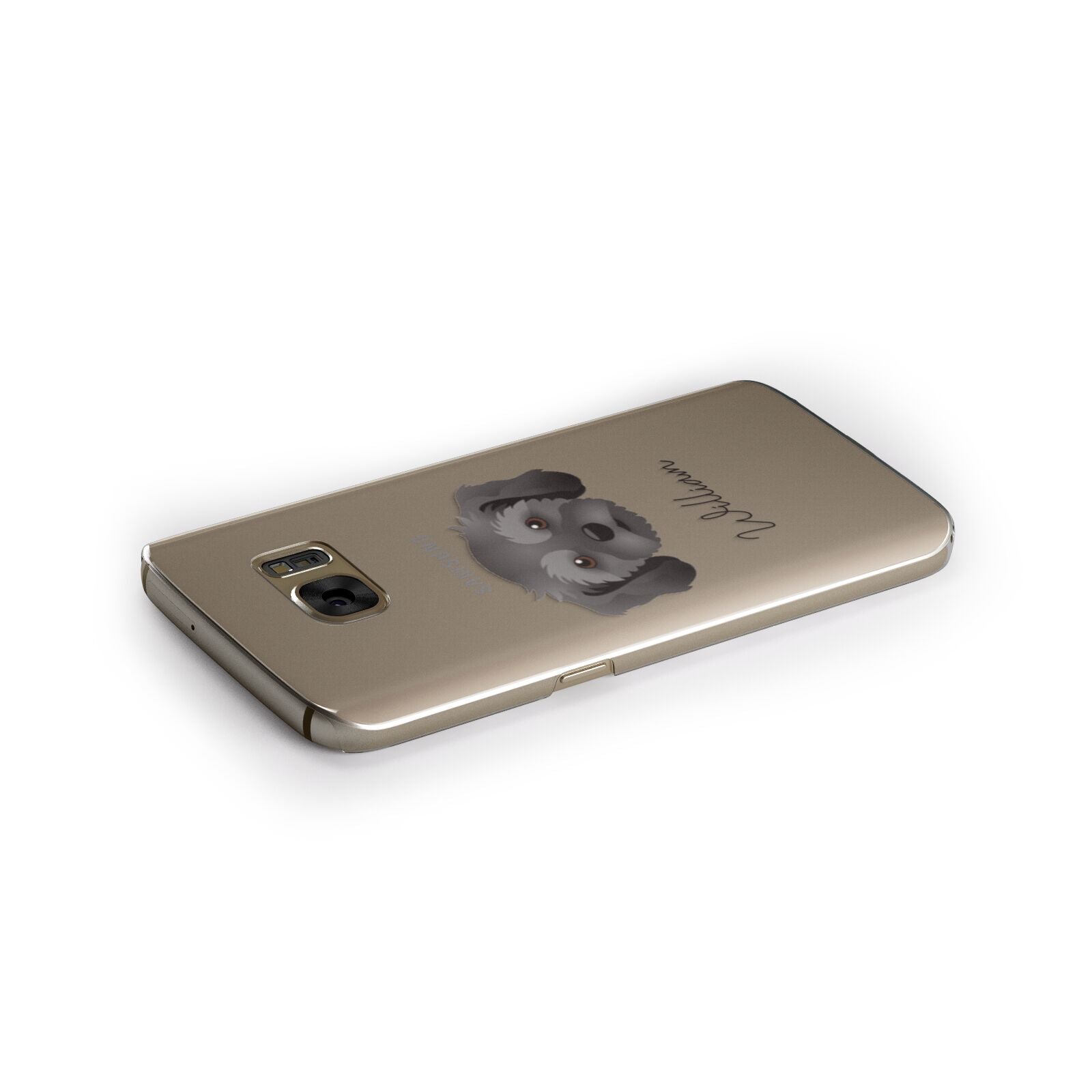 Cavachon Personalised Samsung Galaxy Case Side Close Up