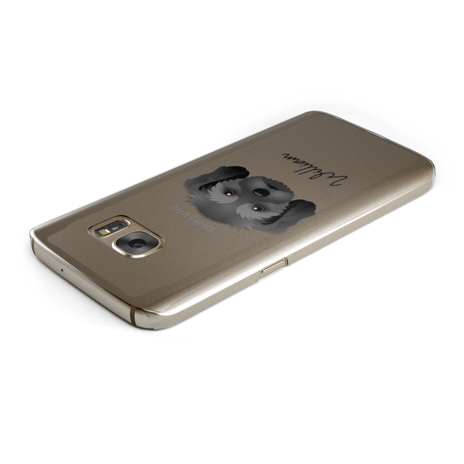 Cavachon Personalised Samsung Galaxy Case Top Cutout