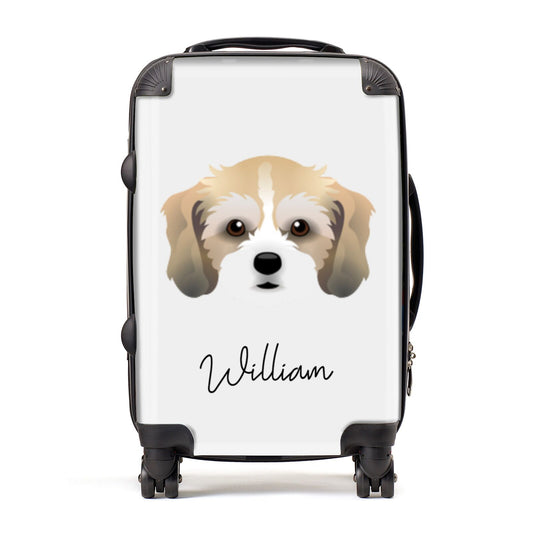 Cavachon Personalised Suitcase