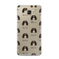 Cavalier King Charles Spaniel Icon with Name Samsung Galaxy A5 2016 Case on gold phone