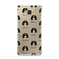 Cavalier King Charles Spaniel Icon with Name Samsung Galaxy A9 2016 Case on gold phone