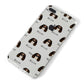 Cavalier King Charles Spaniel Icon with Name iPhone 8 Plus Bumper Case on Silver iPhone Alternative Image