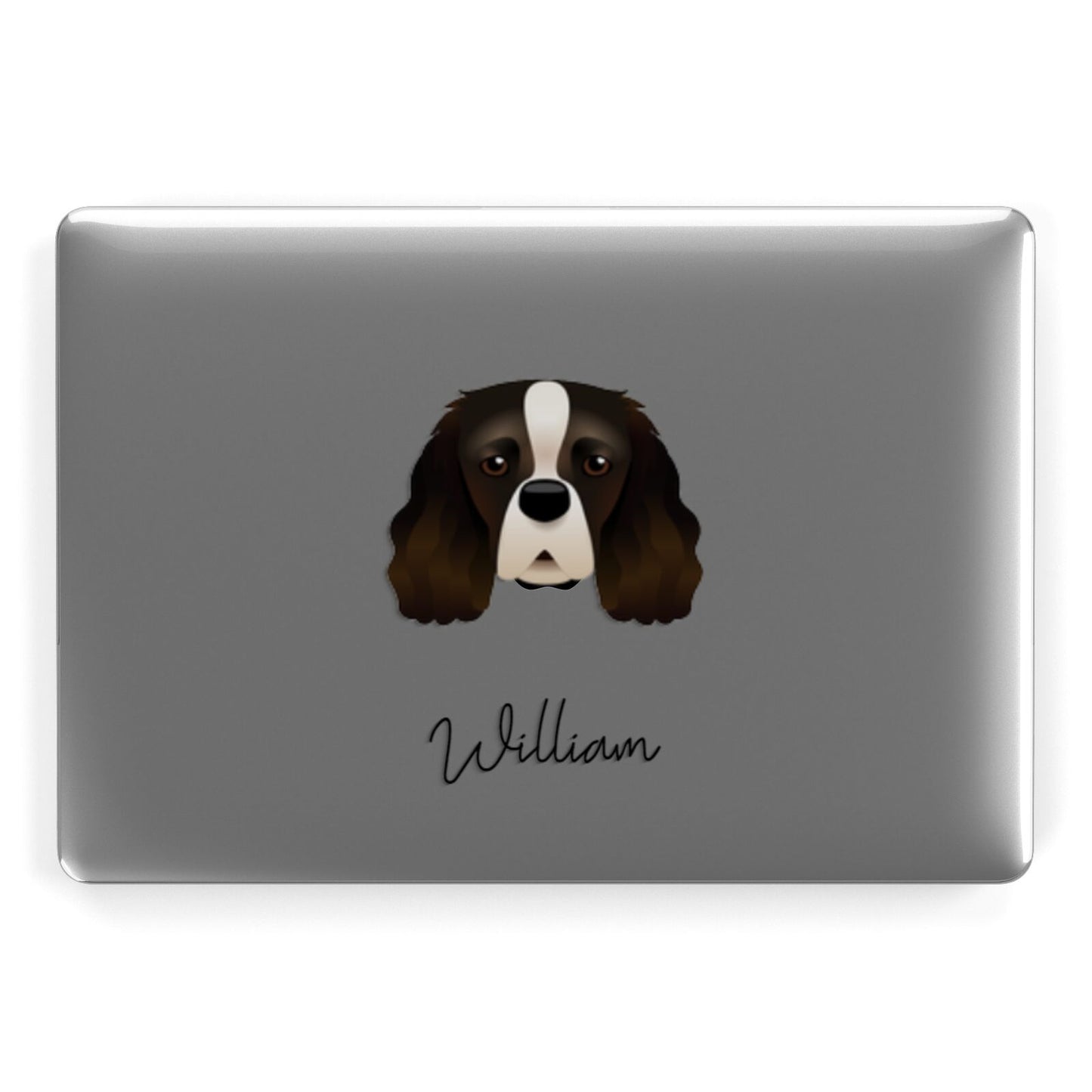 Cavalier King Charles Spaniel Personalised Apple MacBook Case