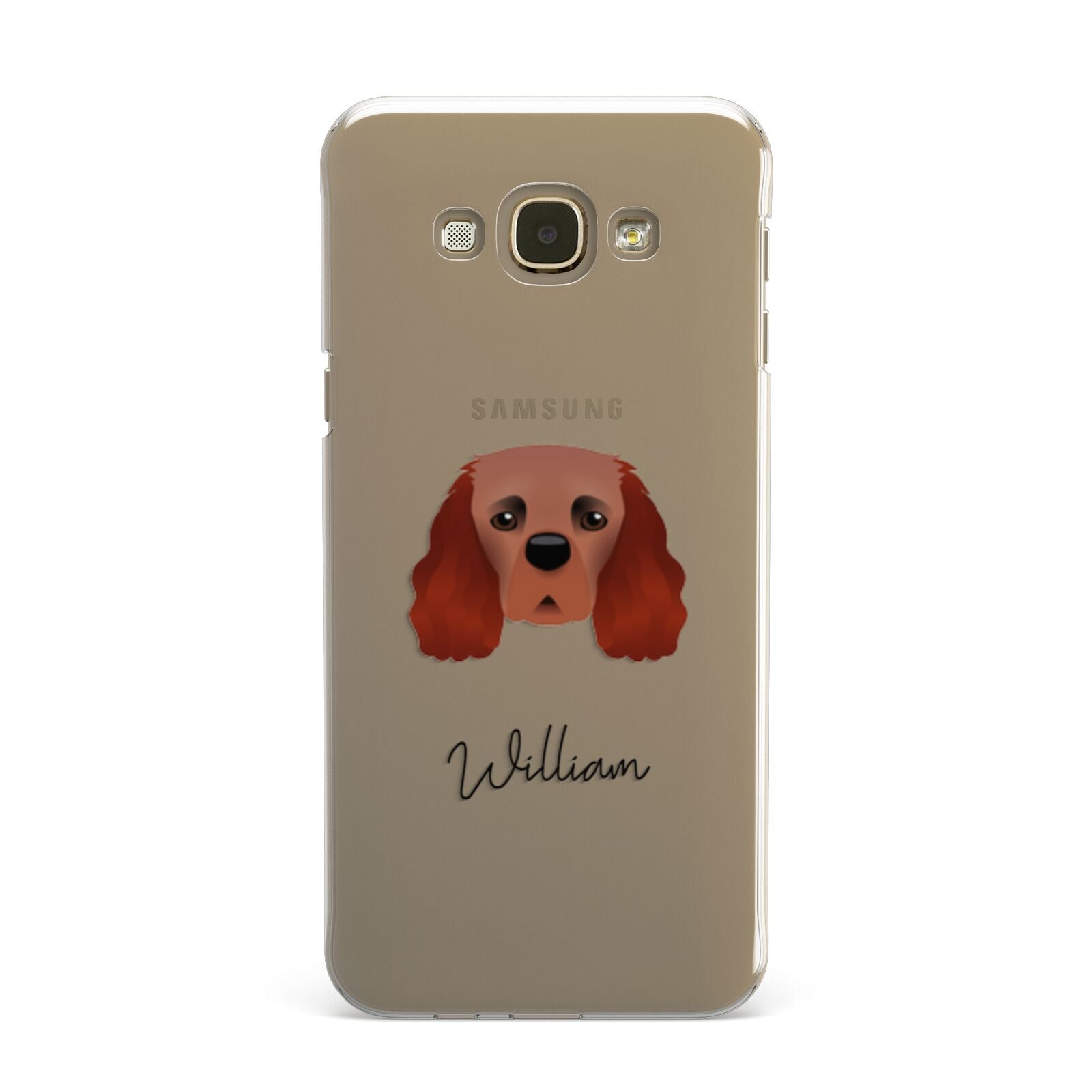 Cavalier King Charles Spaniel Personalised Samsung Galaxy A8 Case