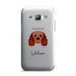 Cavalier King Charles Spaniel Personalised Samsung Galaxy J1 2015 Case