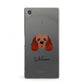 Cavalier King Charles Spaniel Personalised Sony Xperia Case
