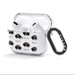 Cavapom Icon with Name AirPods Clear Case 3rd Gen Side Image