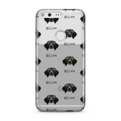 Cavapom Icon with Name Google Pixel Case