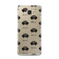 Cavapom Icon with Name Samsung Galaxy A7 2016 Case on gold phone