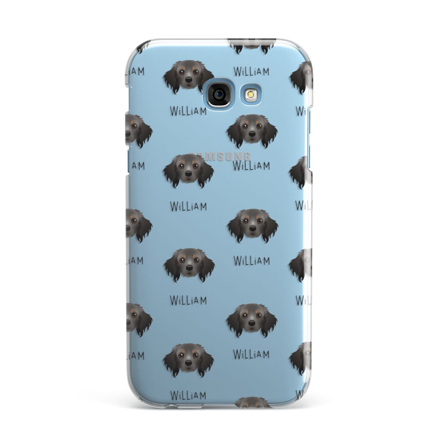 Cavapom Icon with Name Samsung Galaxy A7 2017 Case