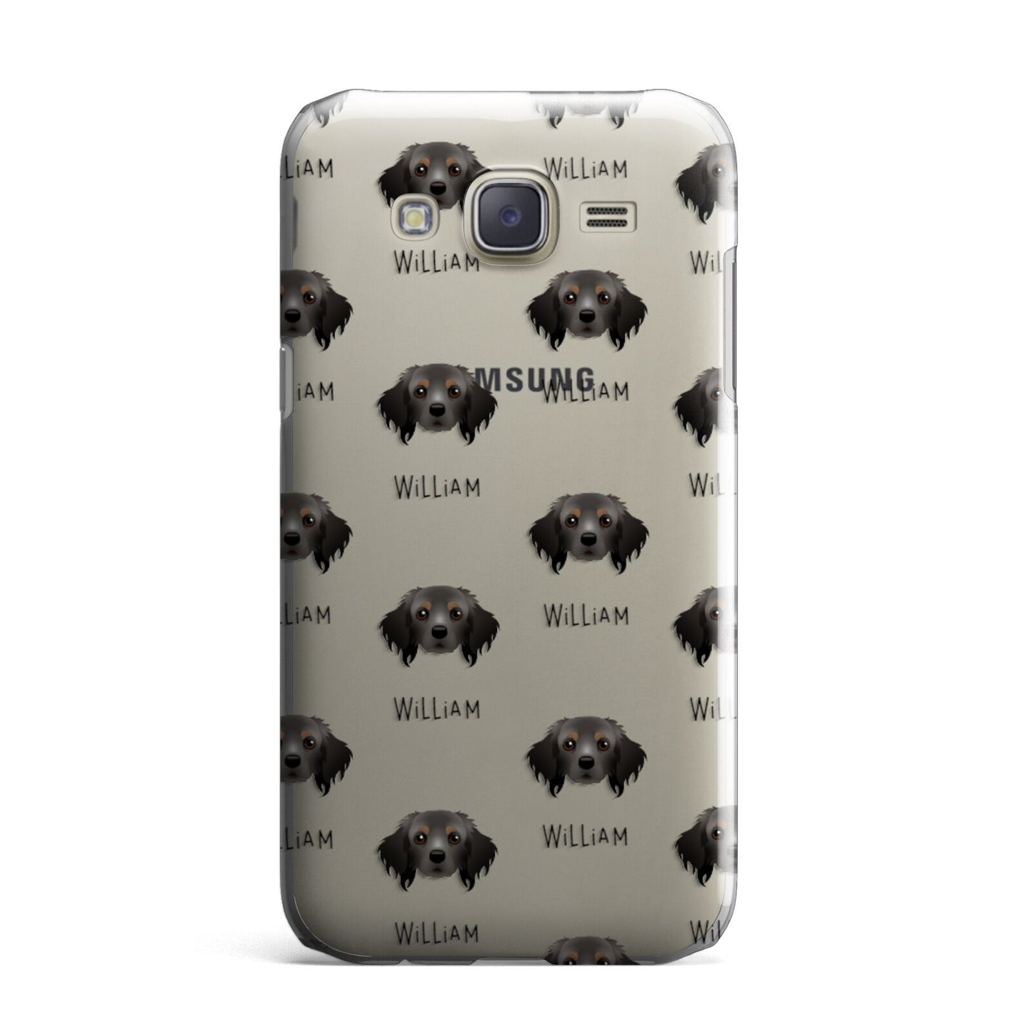 Cavapom Icon with Name Samsung Galaxy J7 Case