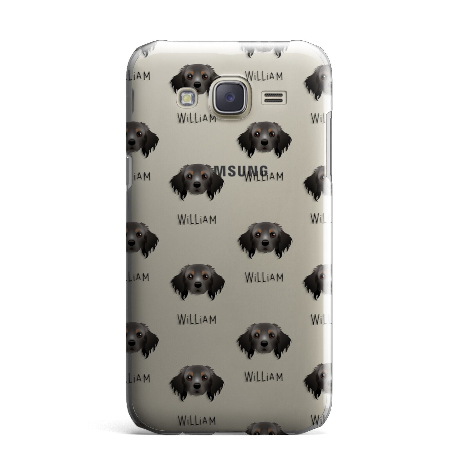 Cavapom Icon with Name Samsung Galaxy J7 Case