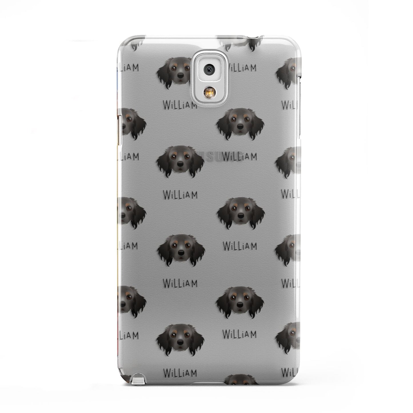 Cavapom Icon with Name Samsung Galaxy Note 3 Case