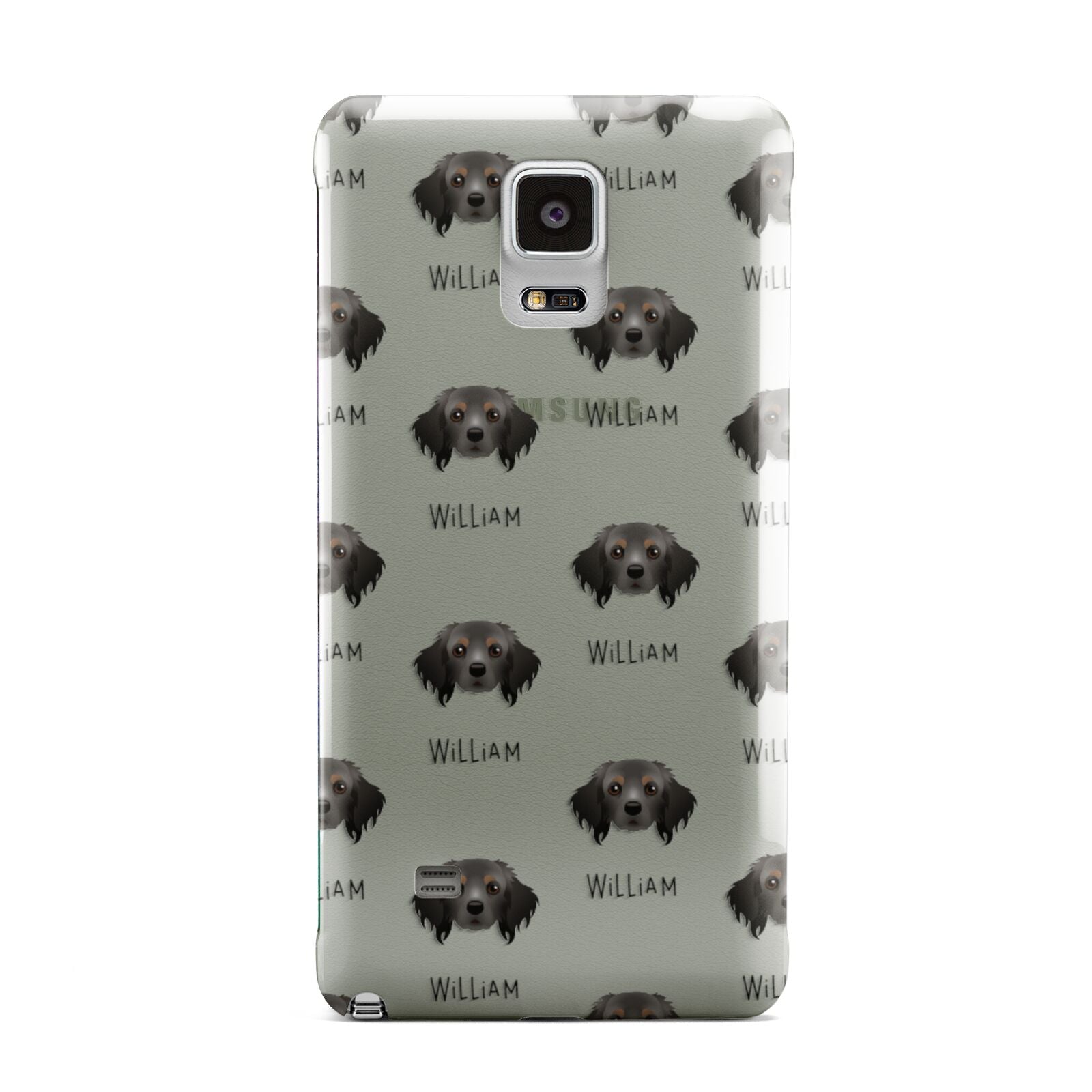 Cavapom Icon with Name Samsung Galaxy Note 4 Case