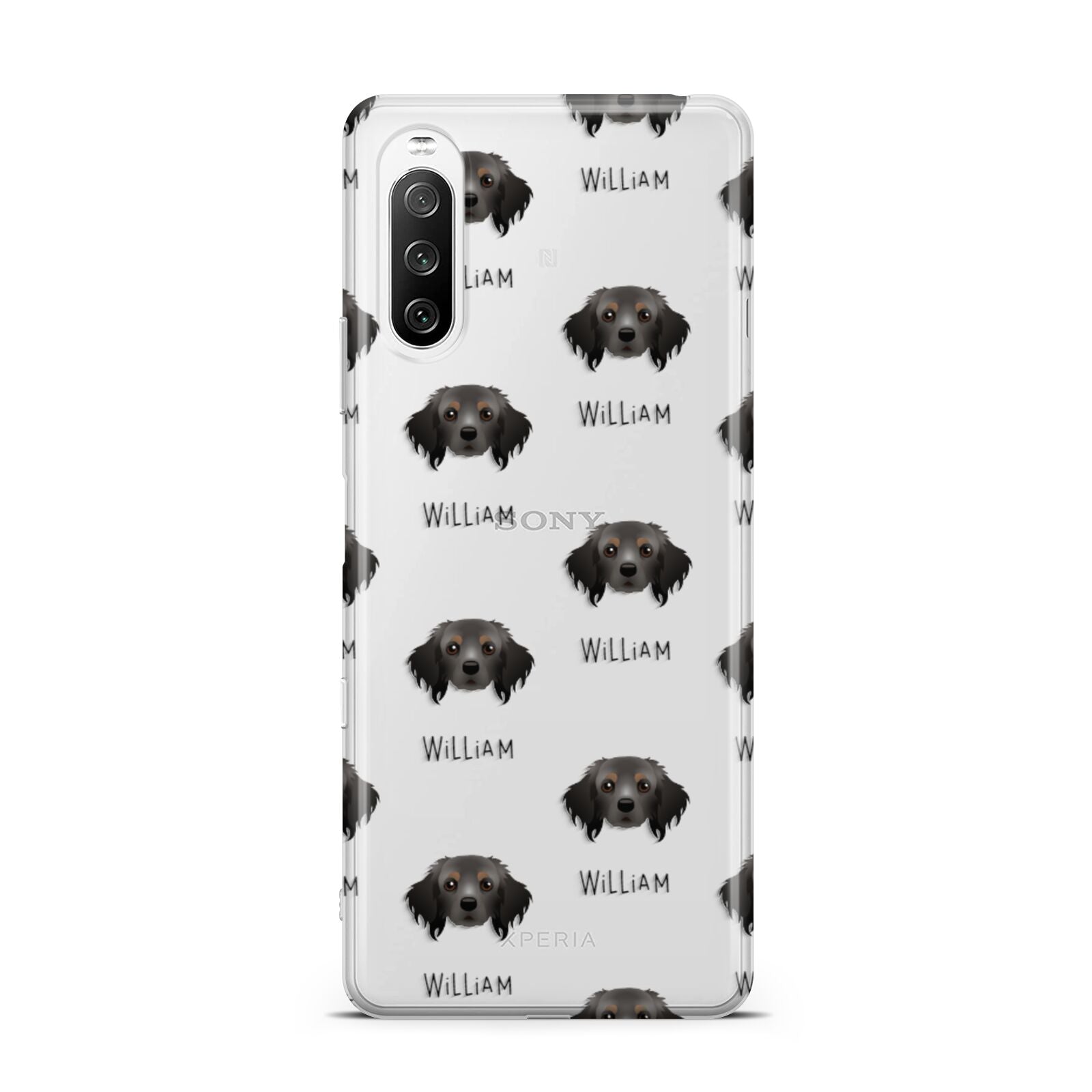 Cavapom Icon with Name Sony Xperia 10 III Case
