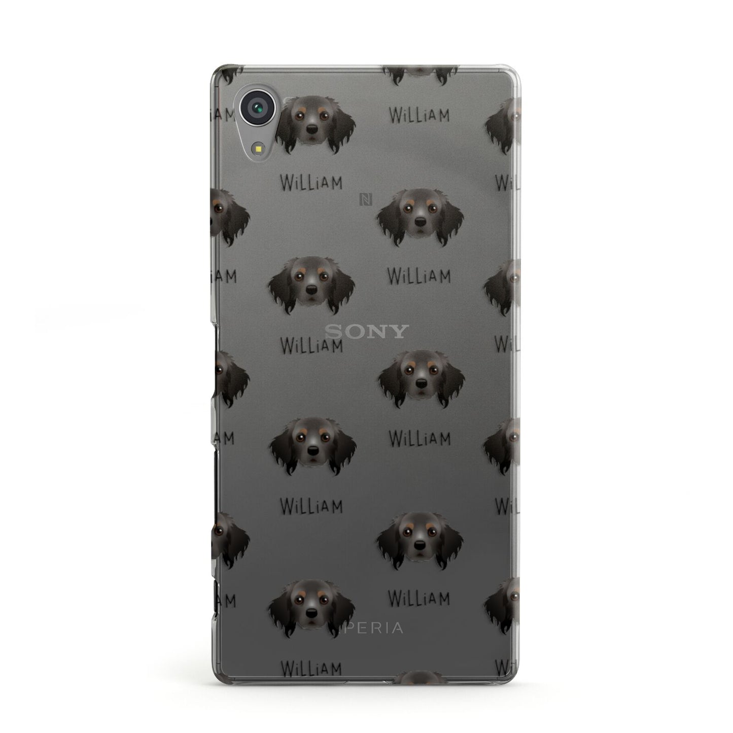 Cavapom Icon with Name Sony Xperia Case