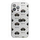 Cavapom Icon with Name iPhone 13 Pro Max TPU Impact Case with White Edges