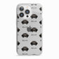 Cavapom Icon with Name iPhone 13 Pro TPU Impact Case with White Edges