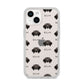 Cavapom Icon with Name iPhone 14 Clear Tough Case Starlight