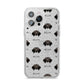 Cavapom Icon with Name iPhone 14 Pro Max Glitter Tough Case Silver