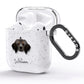 Cavapom Personalised AirPods Glitter Case Side Image