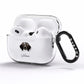 Cavapom Personalised AirPods Pro Clear Case Side Image