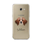 Cavapom Personalised Samsung Galaxy A5 2017 Case on gold phone
