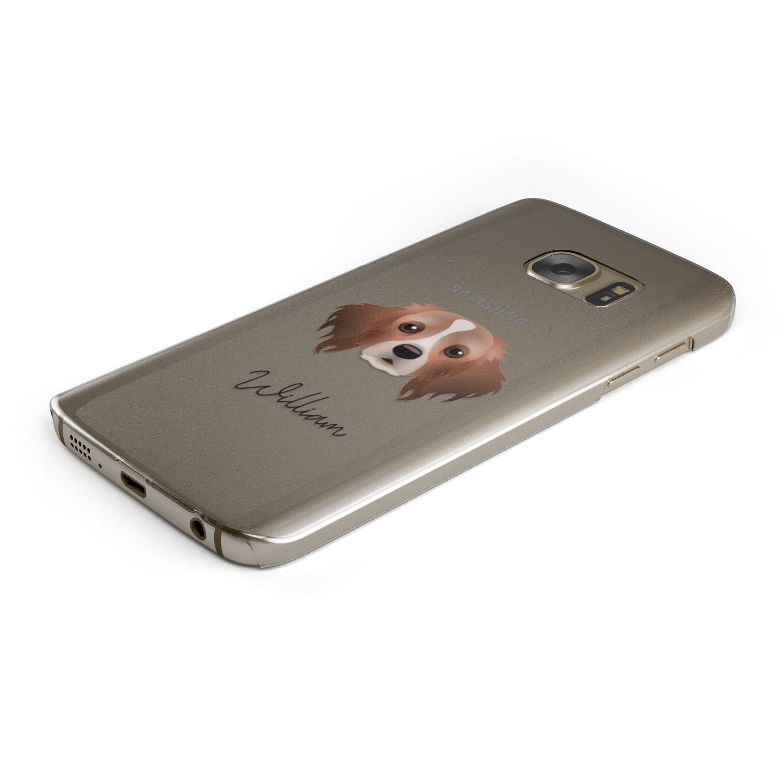 Cavapom Personalised Samsung Galaxy Case Bottom Cutout