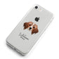 Cavapom Personalised iPhone 8 Bumper Case on Silver iPhone Alternative Image