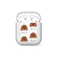 Cavapoo Icon with Name AirPods Case