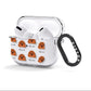 Cavapoo Icon with Name AirPods Clear Case 3rd Gen Side Image