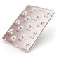 Cavapoo Icon with Name Apple iPad Case on Rose Gold iPad Side View