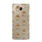 Cavapoo Icon with Name Samsung Galaxy A5 2016 Case on gold phone