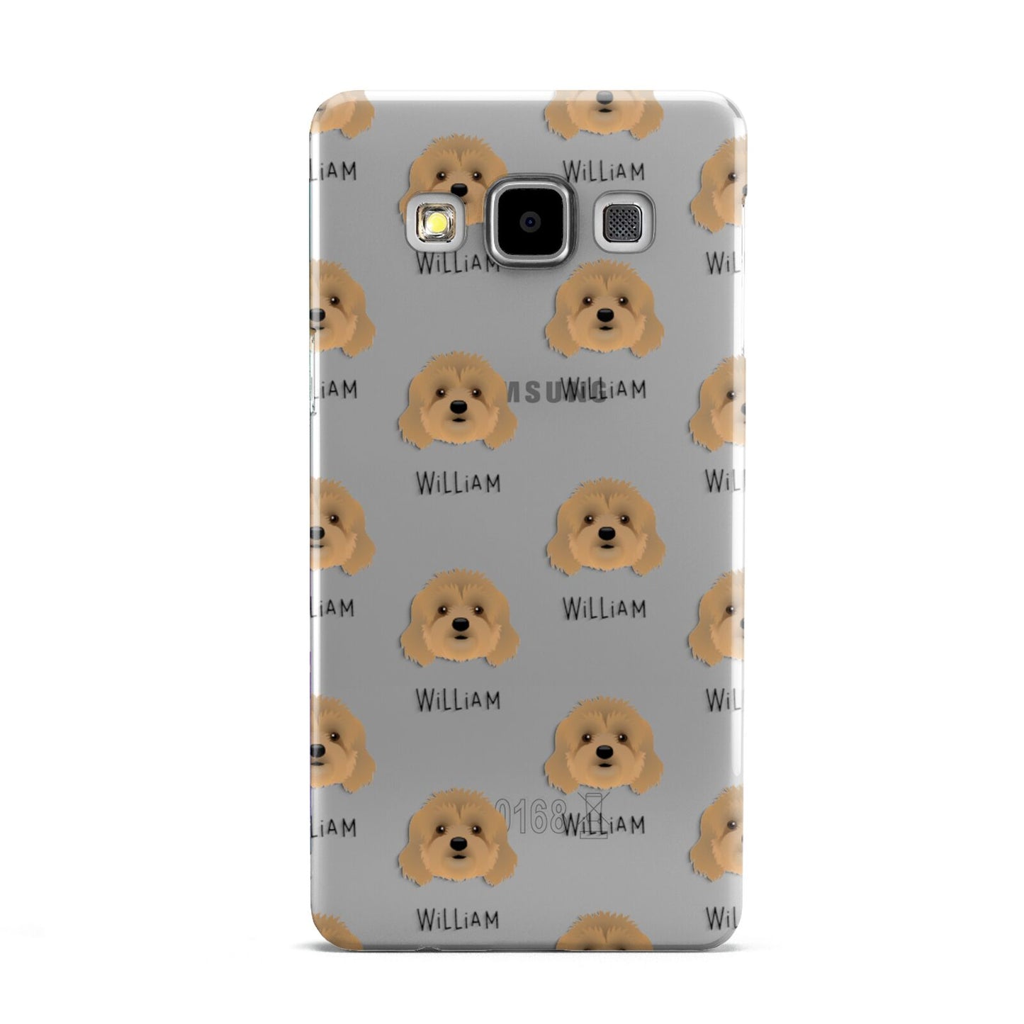 Cavapoo Icon with Name Samsung Galaxy A5 Case