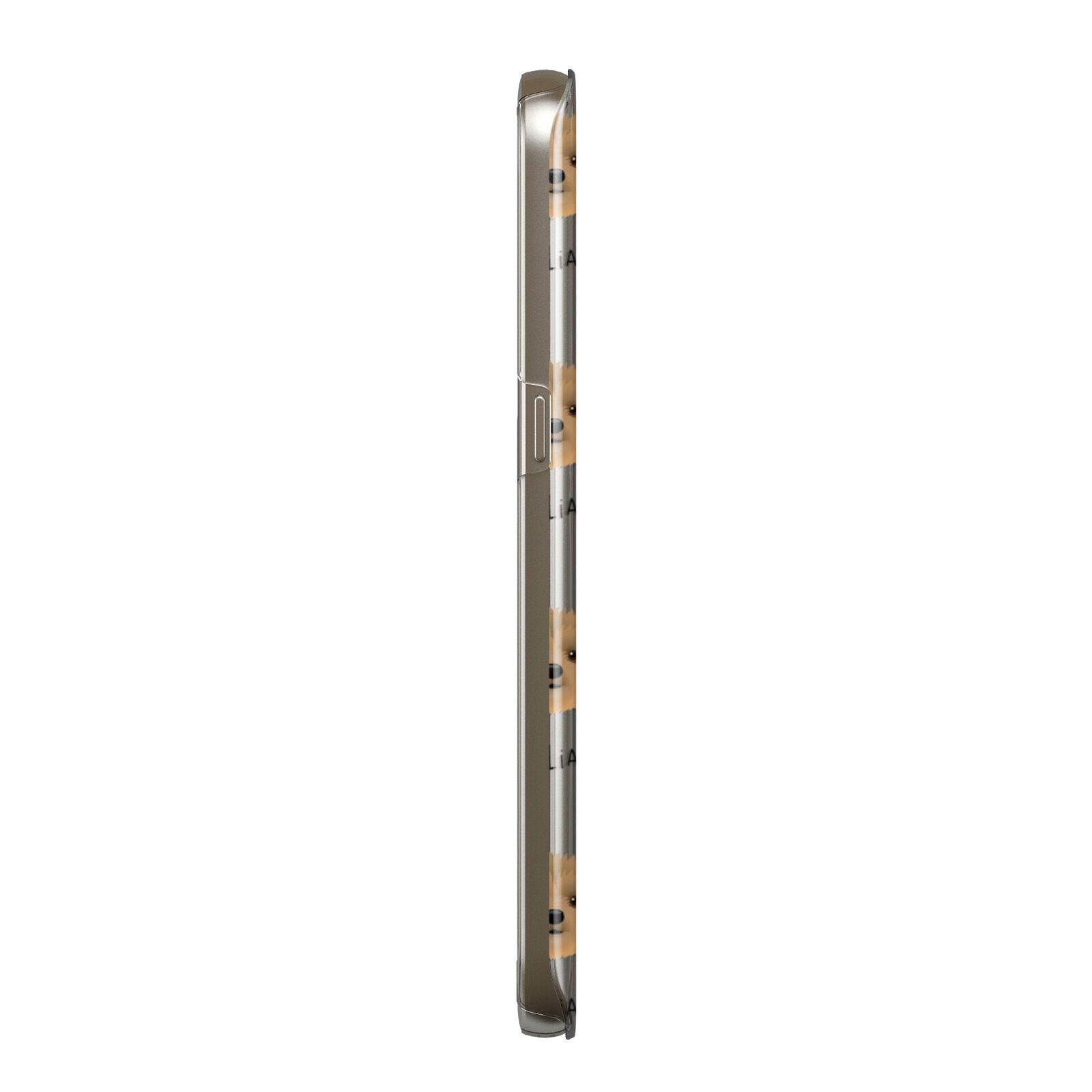 Cavapoo Icon with Name Samsung Galaxy Case Side View