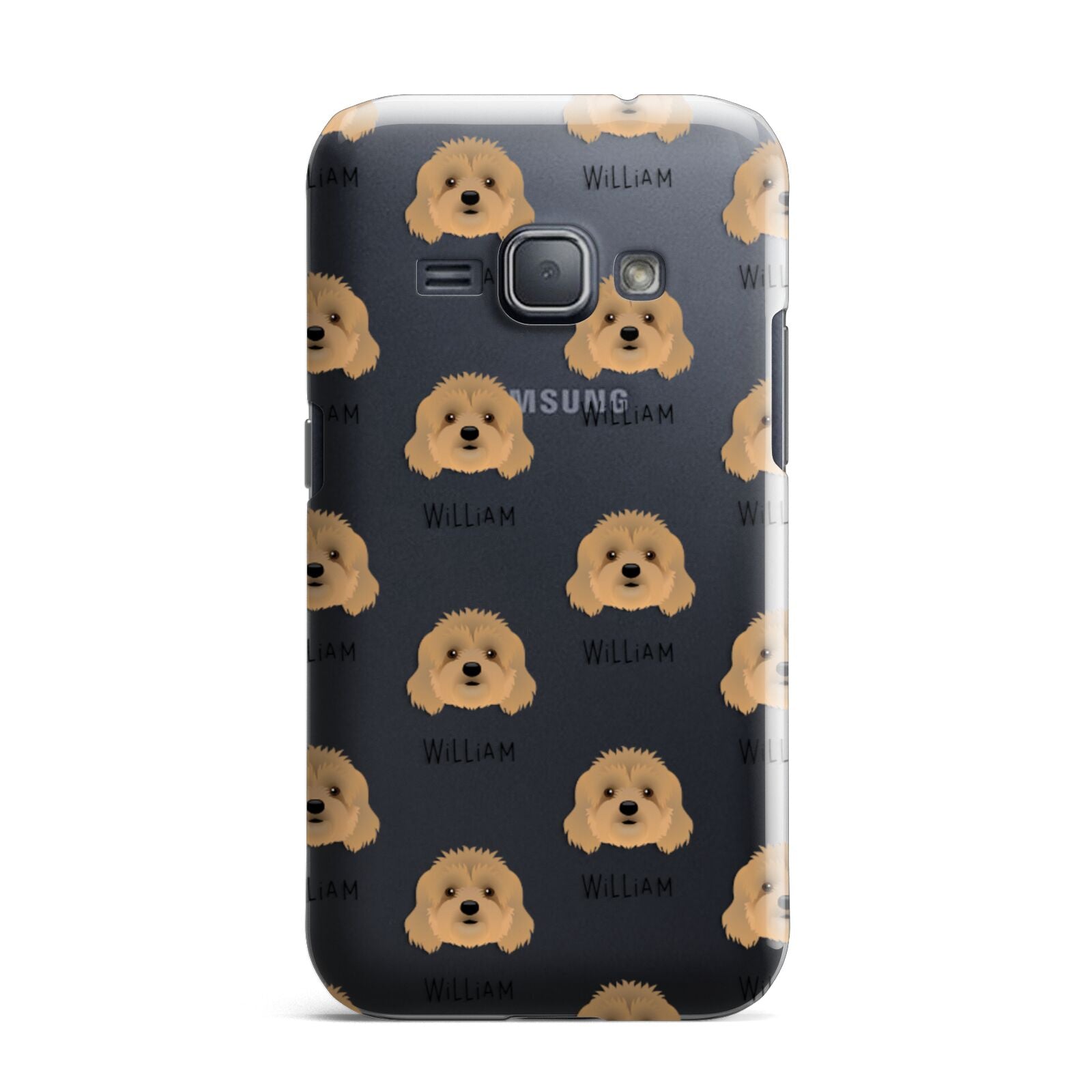 Cavapoo Icon with Name Samsung Galaxy J1 2016 Case