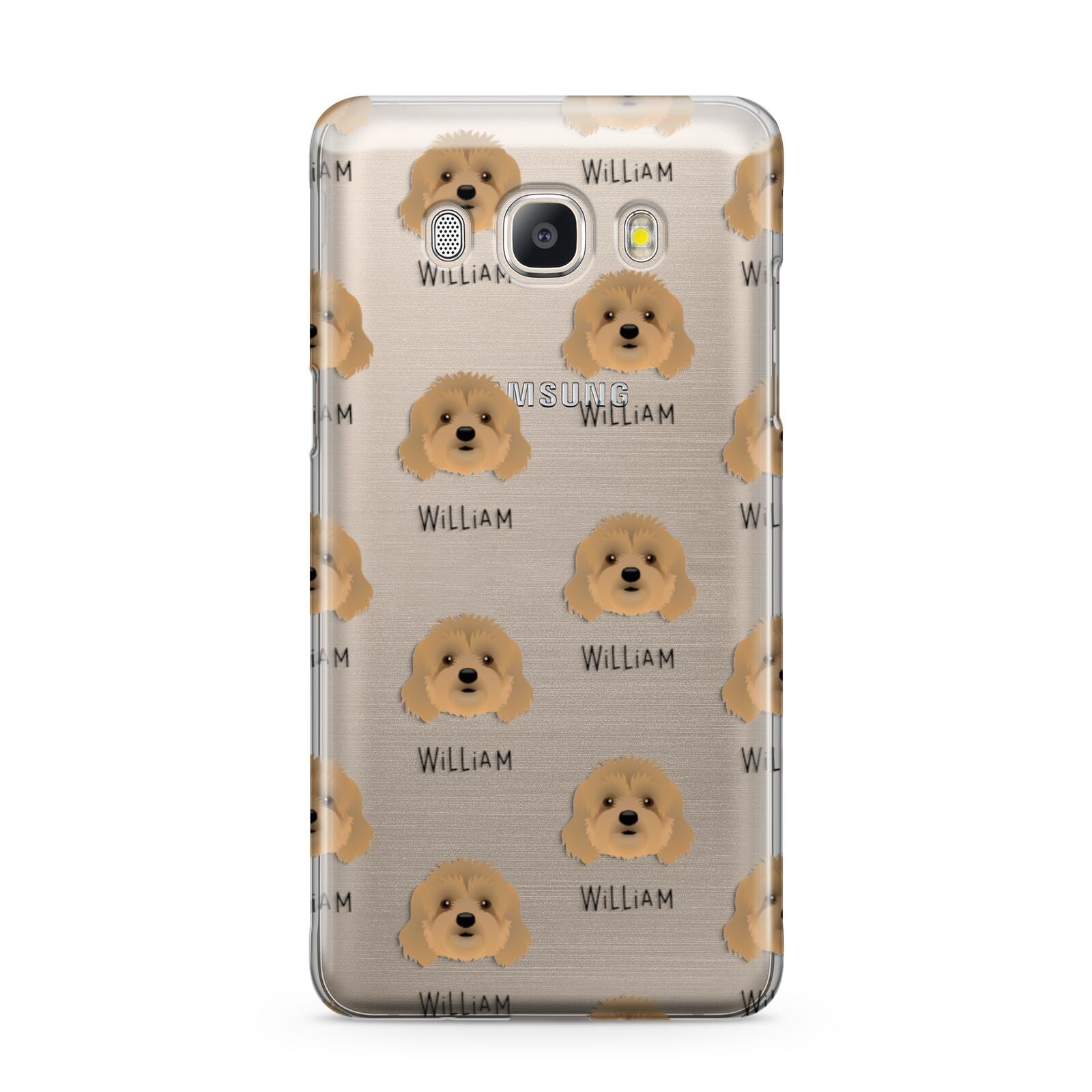 Cavapoo Icon with Name Samsung Galaxy J5 2016 Case