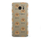 Cavapoo Icon with Name Samsung Galaxy S7 Edge Case