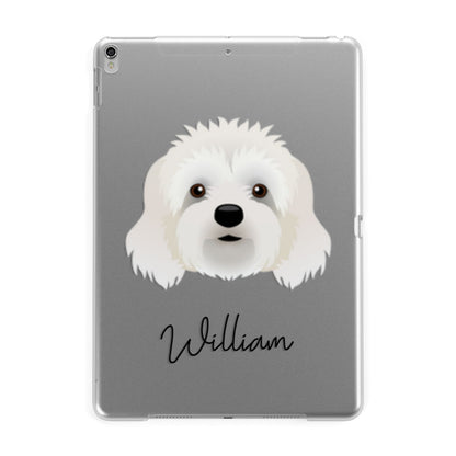 Cavapoo Personalised Apple iPad Silver Case