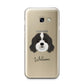 Cavapoo Personalised Samsung Galaxy A3 2017 Case on gold phone