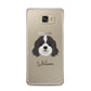 Cavapoo Personalised Samsung Galaxy A5 2016 Case on gold phone