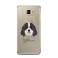 Cavapoo Personalised Samsung Galaxy A5 2016 Case on gold phone