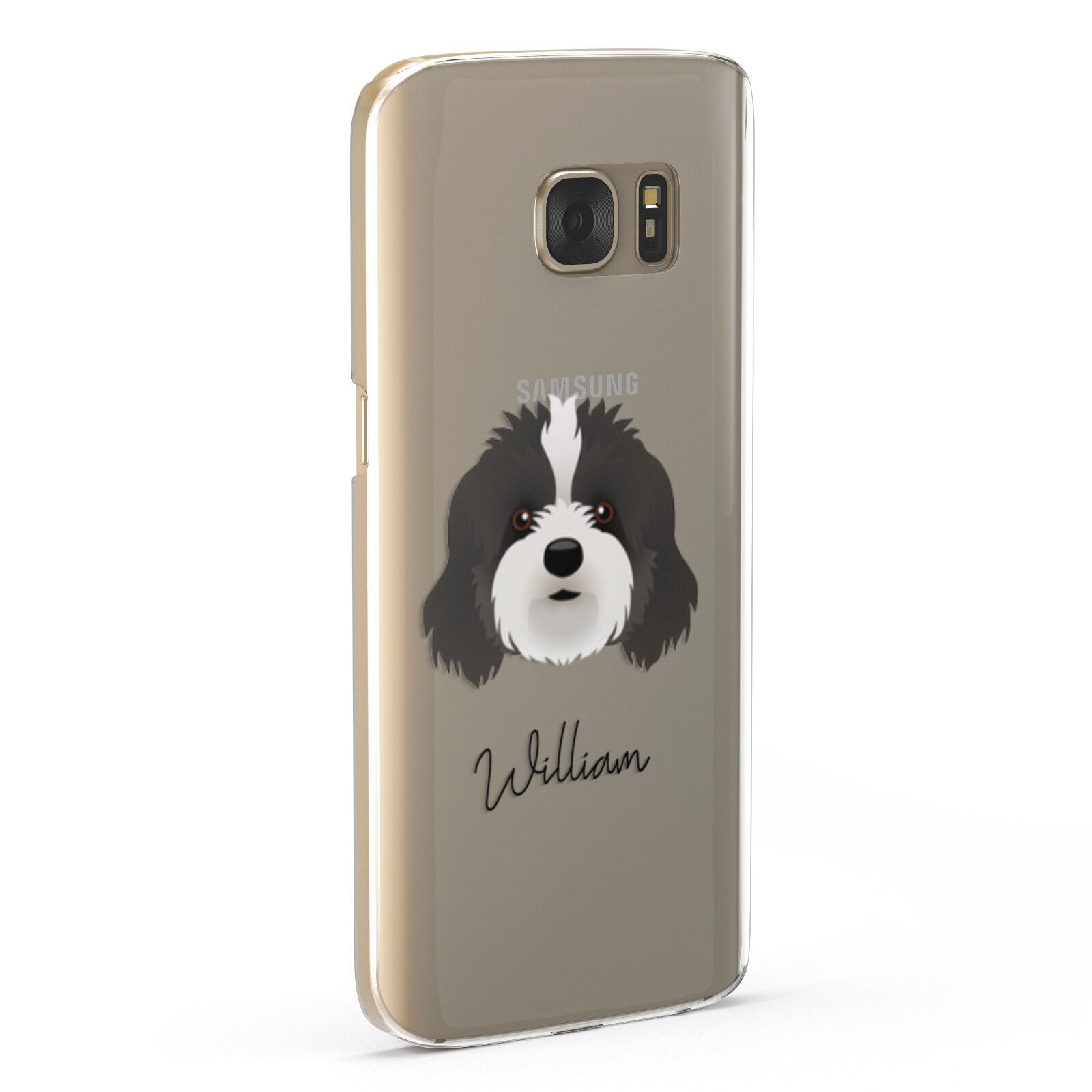 Cavapoo Personalised Samsung Galaxy Case Fourty Five Degrees