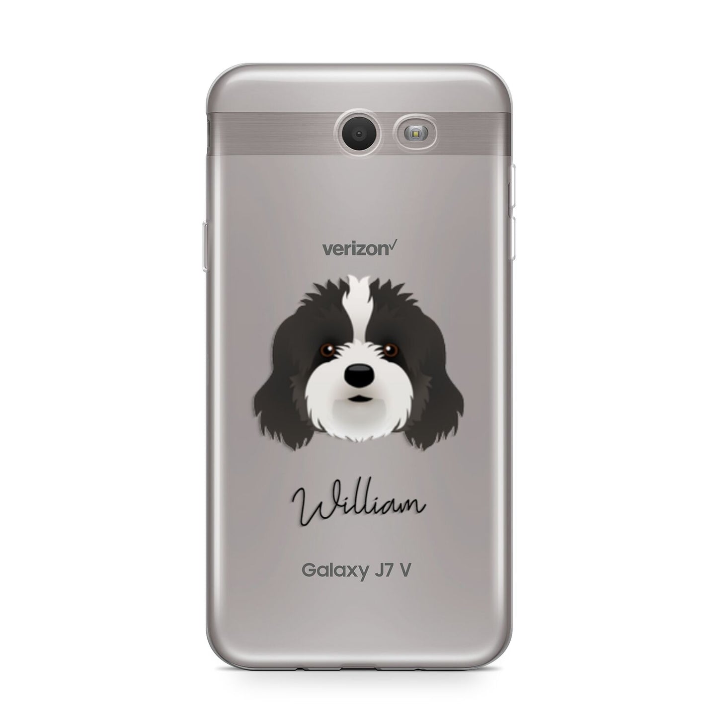Cavapoo Personalised Samsung Galaxy J7 2017 Case